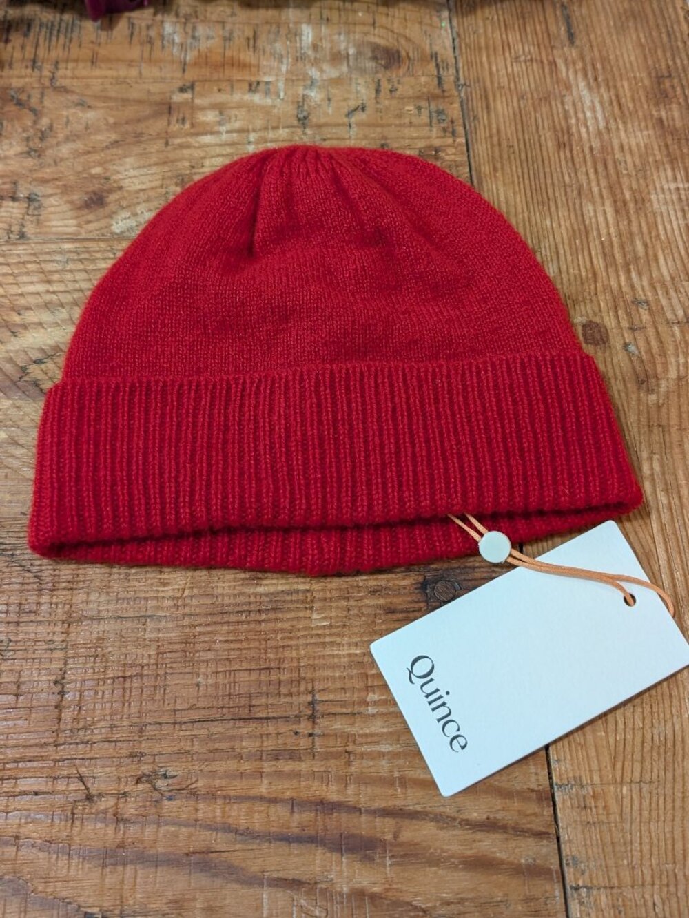 NWT Quince 100% Cashmere Toddler Hat